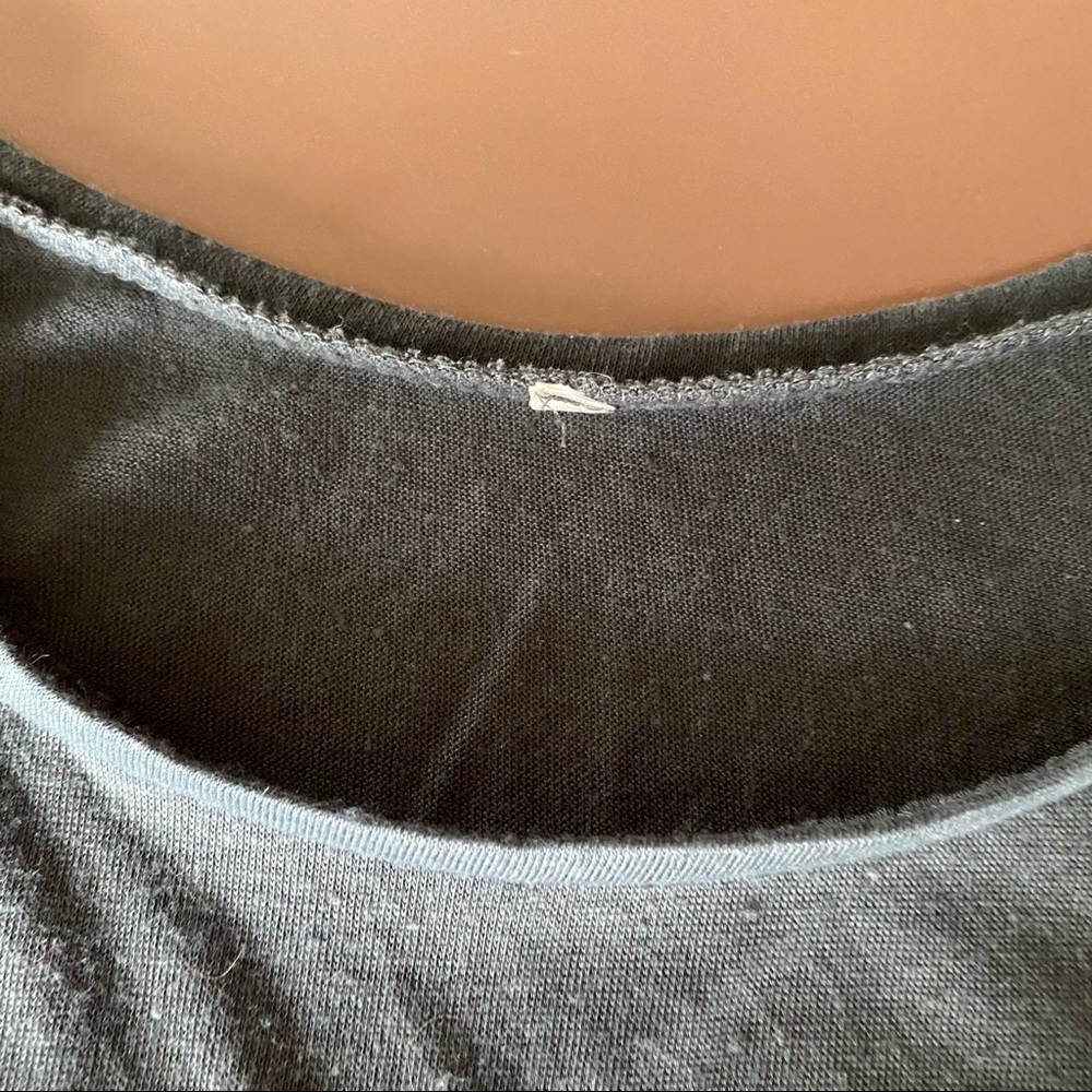 Striped thin sheer tee - Picture 5 of 15